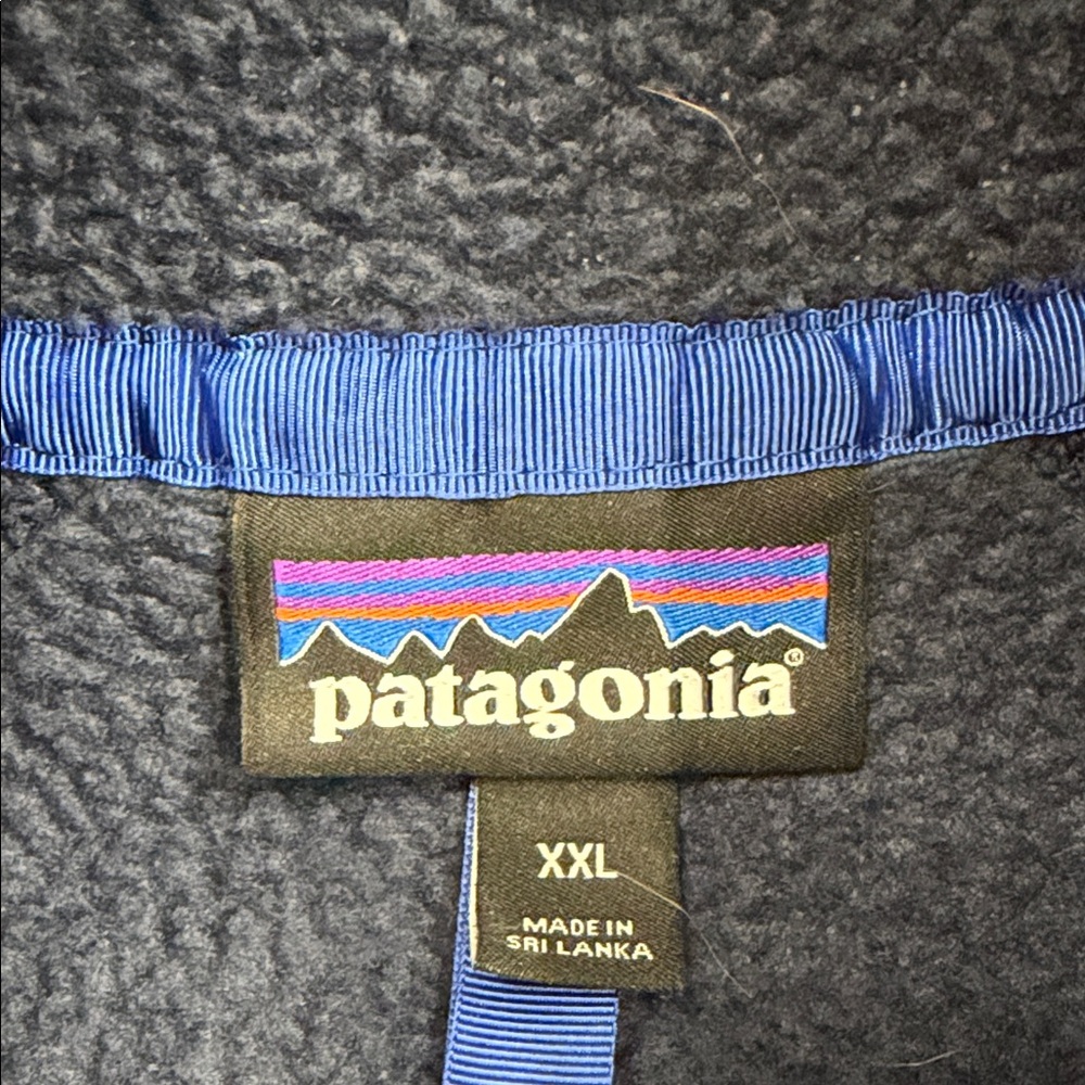 Patagonia Men's Blue Fleece Jacket - Picture 2 of 7